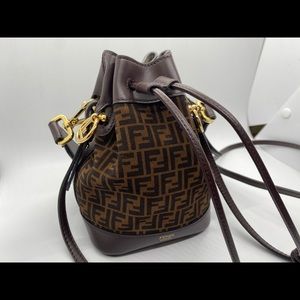 Fendi Mini Bucket Bag like new. Dimensions 5”L x 7”H x 4” D